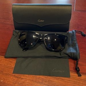 Cartier Paris 140 sunglasses w/ case